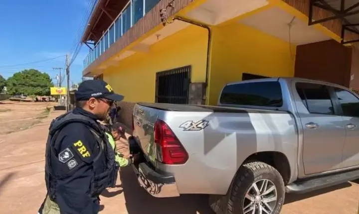 Caminhonete roubada em Alagoas é encontrada clonada em Santarém
