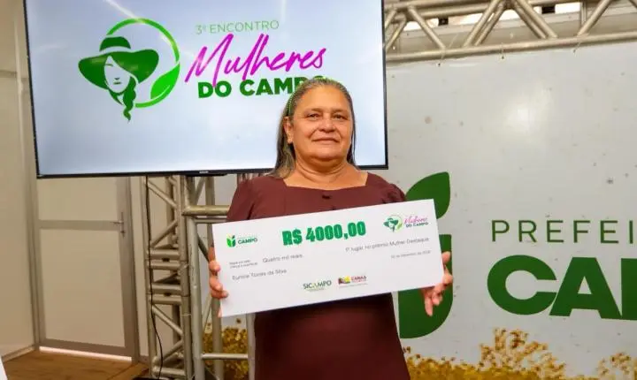 Canaã dos Carajás: Eunice da Silva é eleita produtora rural destaque de 2026