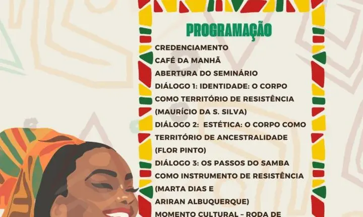 Canaã sedia II Seminário de Letramento Racial em novembro