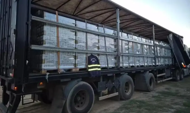 Cargas de cerveja de R$ 1,1 milhão são apreendidas em São Geraldo do Araguaia