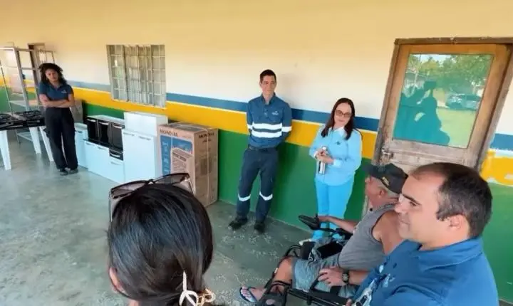Casas Lares de Água Azul do Norte recebem doação de equipamentos e eletrodomésticos