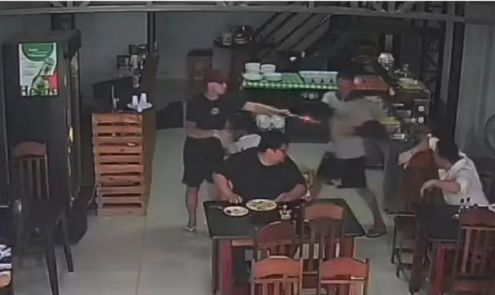 Clientes são baleados durante assalto a restaurante em Belém