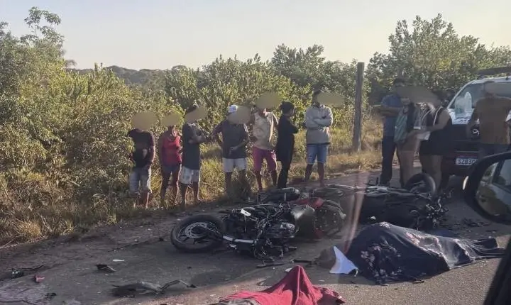 Colisão entre motocicletas deixa quatro mortos na PA-151, próximo ao Trevo do Areião