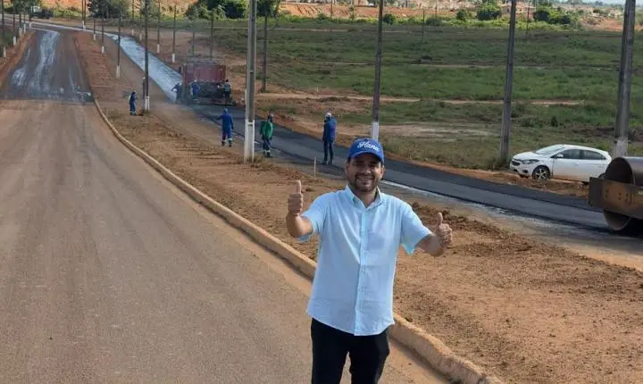 Com festa e churrasco, Godoy celebra asfalto do Cidade Nova junto ao povo de Itupiranga
