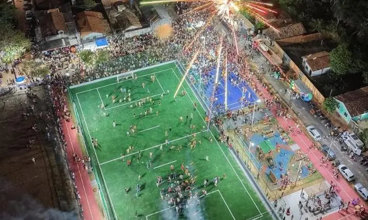 Com festa e muita música, Complexo Esportivo é inaugurado em Itupiranga