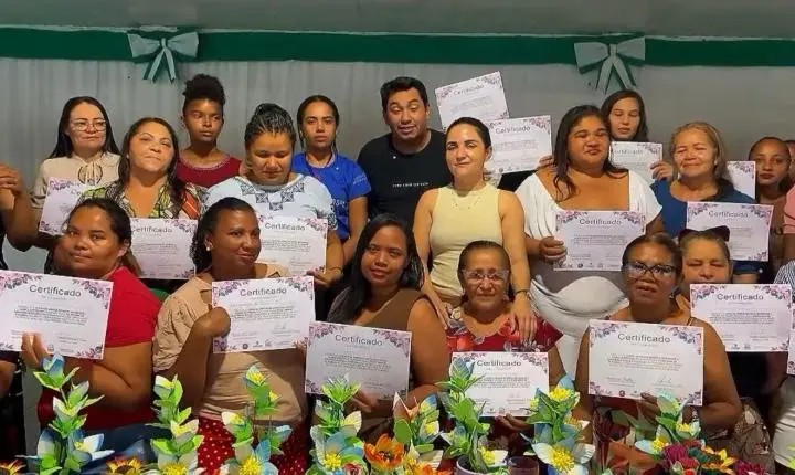 Curso de capacitação reúne 75 pessoas e incentiva a geração de renda em Cumaru do Norte