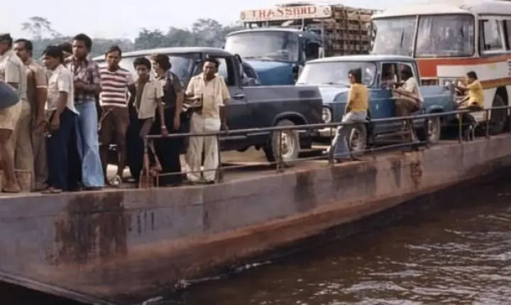 Da balsa à ponte: como era a travessia do Itacaiunas em Marabá nos anos 70 e 80