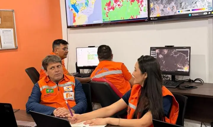 Defesa Civil de Breu Branco une forças com Estado e União em Belém