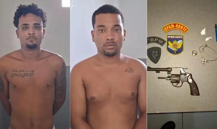 Dois homens são presos suspeitos de assaltar clínica odontológica em São Luís