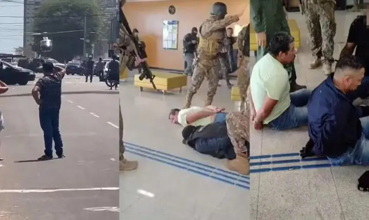 Dois são presos após assalto com reféns em agência bancária de Imperatriz