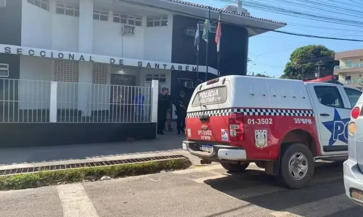 Dupla é presa suspeita de cobrar ‘taxa do crime’ de comerciantes em Santarém