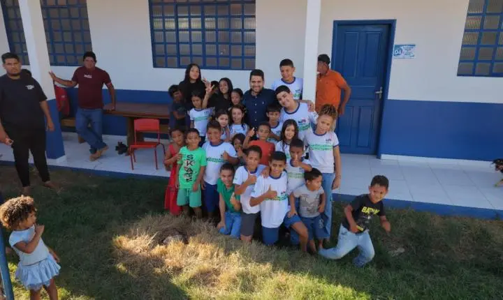 Escola Itupirana é resgatada do abandono e entregue totalmente reformada pela gestão Godoy