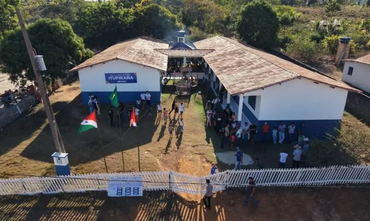 Escola Itupirana é resgatada do abandono e entregue totalmente reformada pela gestão Godoy