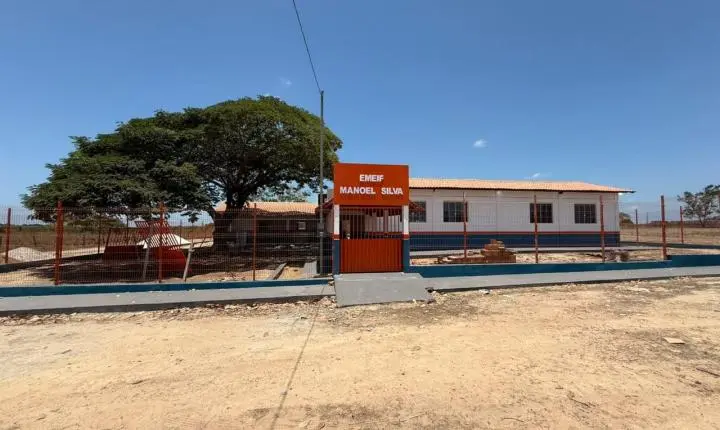 Fase final: Escola Manoel Silva, em Goianésia do Pará, deve ser entregue este mês