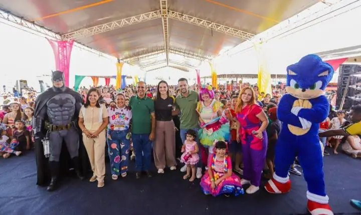 Festa do Dia das Crianças reúne 8 mil pequenos em Canaã