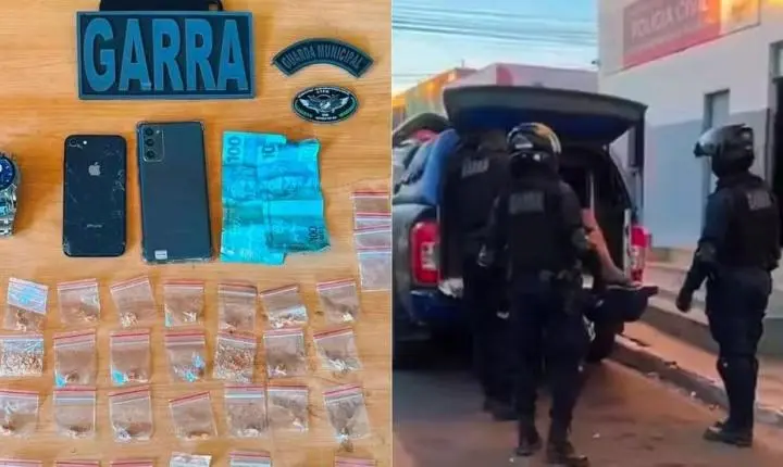 Homem é preso com 30 porções de crack escondidas no forro de casa em Imperatriz