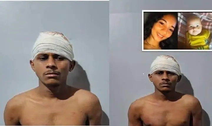 Homem mata companheira e bebê de 4 meses a facadas em fazenda de MT