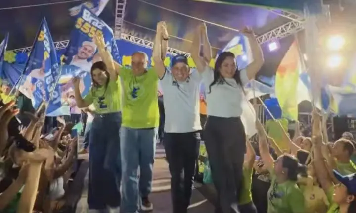 Josemira, Eugênio Gadelha e Braz mostram força política em Parauapebas