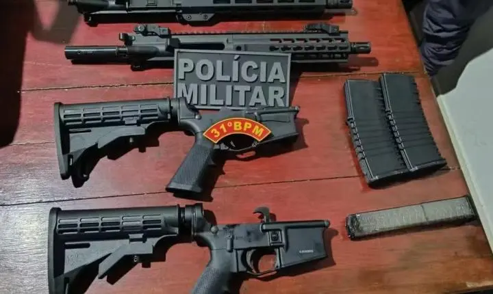 Mulher é presa com dois fuzis em ônibus entre Belém e Apicum-Açu