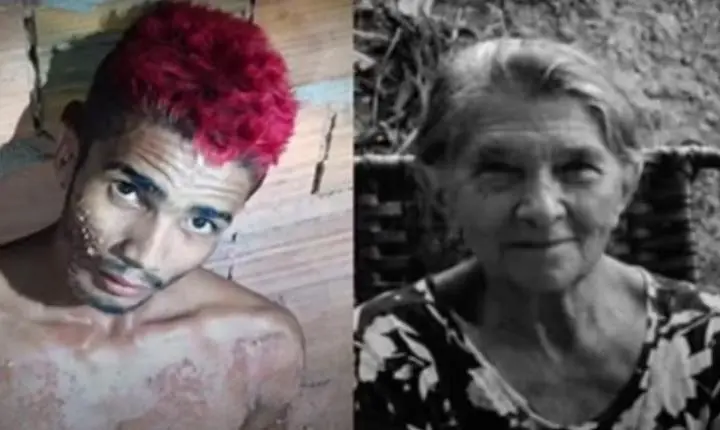 Neto mata a avó com cacos de garrafa no Maranhão