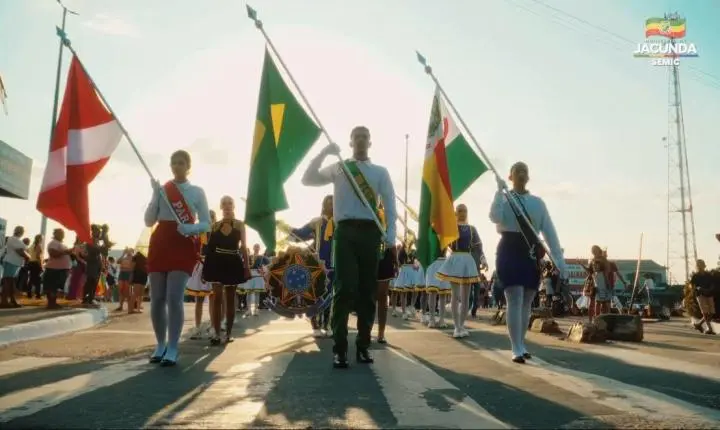 Orgulho e tradição: Desfile Cívico-Militar encanta a população em Jacundá