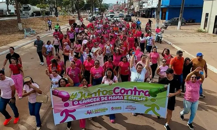 Outubro Rosa e Verde mobiliza população de Goianésia do Pará