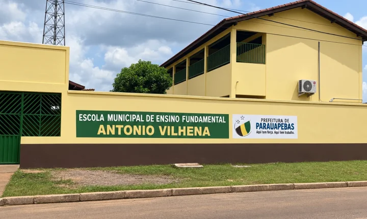 Parauapebas: prefeitura reinaugura anexo da E.M.E.F. Antonio Vilhena nesta quarta (16)