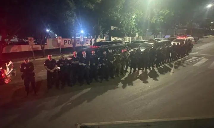 Polícias Civil e Militar realizam patrulhamento preventivo em Parauapebas
