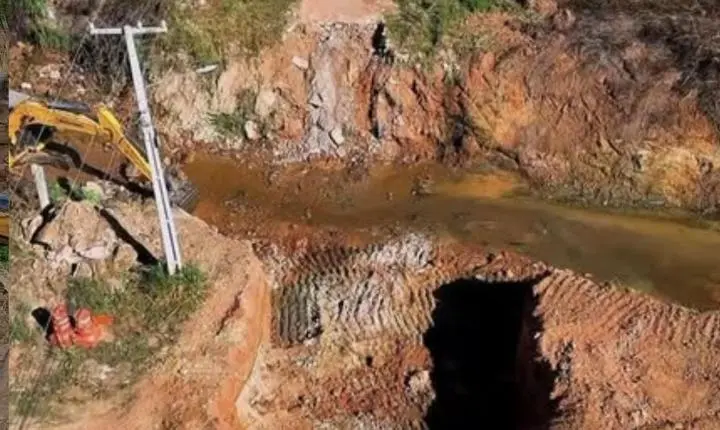Ponte em obras muda trânsito no Setor Chácaras em Xinguara