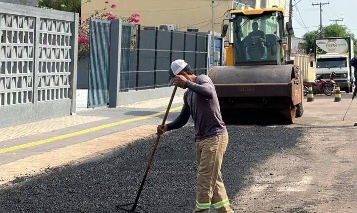 Prefeitura de Redenção avança com obras de infraestrutura na Vila Paulista
