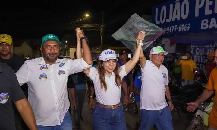 Presidente da Câmara de Parauapebas, Anderson Moratório, e vereador Josivaldo da Farmácia estão com Eugênio Gadelha