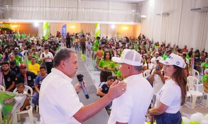 Presidente da Câmara de Parauapebas, Anderson Moratório, e vereador Josivaldo da Farmácia estão com Eugênio Gadelha