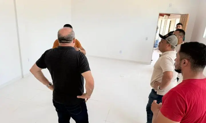 Quase pronta: Russinho mostra detalhes da Escola Manoel Silva em Goianésia do Pará