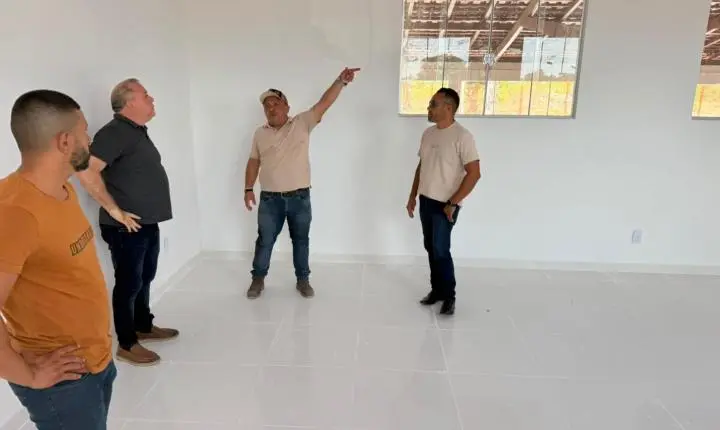 Quase pronta: Russinho mostra detalhes da Escola Manoel Silva em Goianésia do Pará