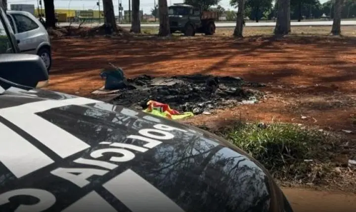 Recém-nascido é encontrado carbonizado após incêndio no Distrito Federal