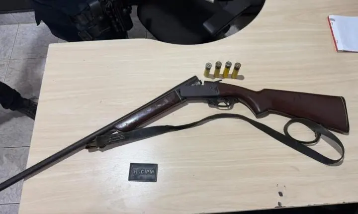 Rondon do Pará: homem é preso com arma ilegal e moto escondida na BR-222