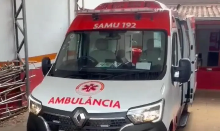 Saúde de Redenção ganha reforço com nova ambulância do SAMU