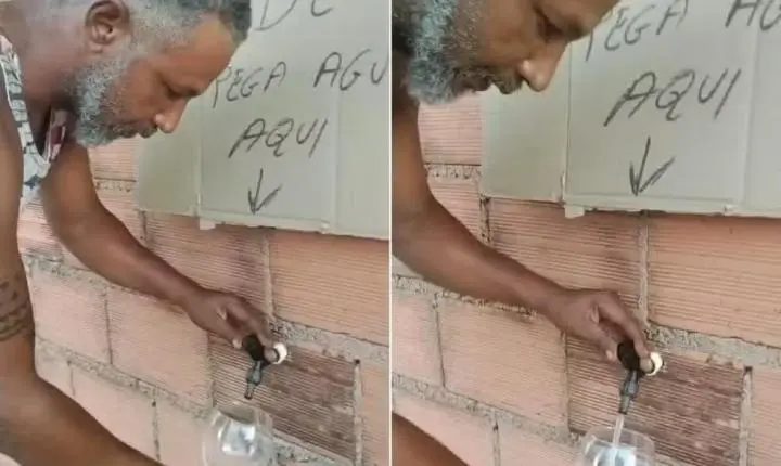 Solidariedade em meio à crise: morador doa água em Paraíso do TO