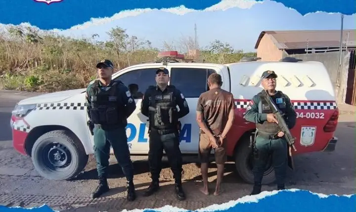 Suspeito de homicídio é preso em flagrante em Novo Repartimento