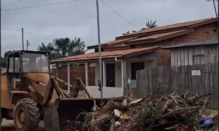 Tucuruí reforça serviços de limpeza e manutenção em diferentes pontos