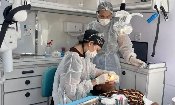 Unidade móvel leva atendimento odontológico às comunidades da zona rural de Nova Ipixuna
