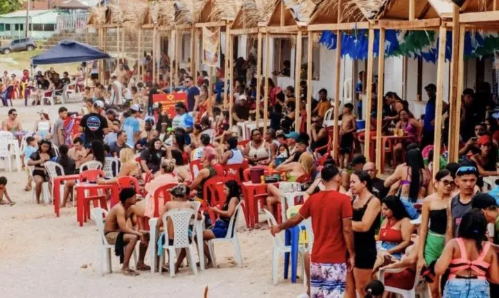Verão Tucuruí 2026 anima praias com programação neste domingo